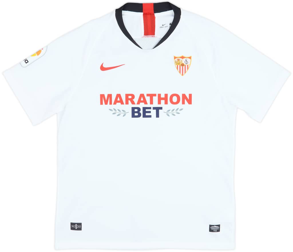 2019-20 Sevilla Home Shirt - 9/10 - (L)