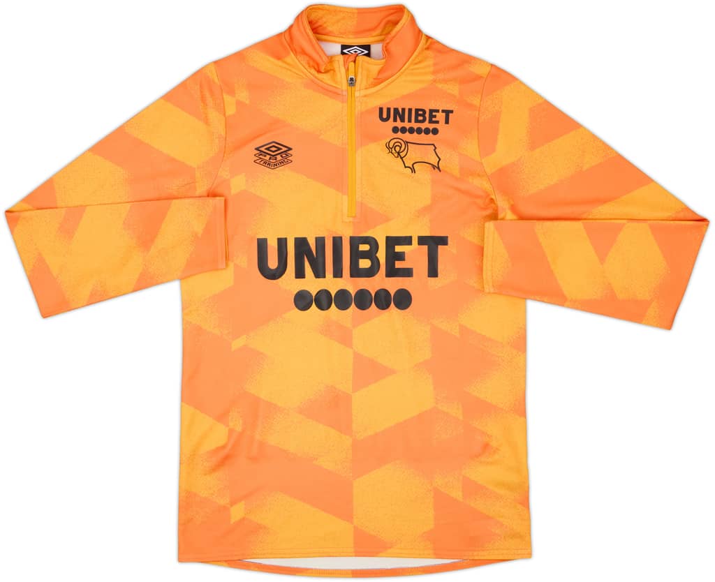 2021-22 Derby Umbro 1/4 Zip Drill Top - 10/10 - (XL)