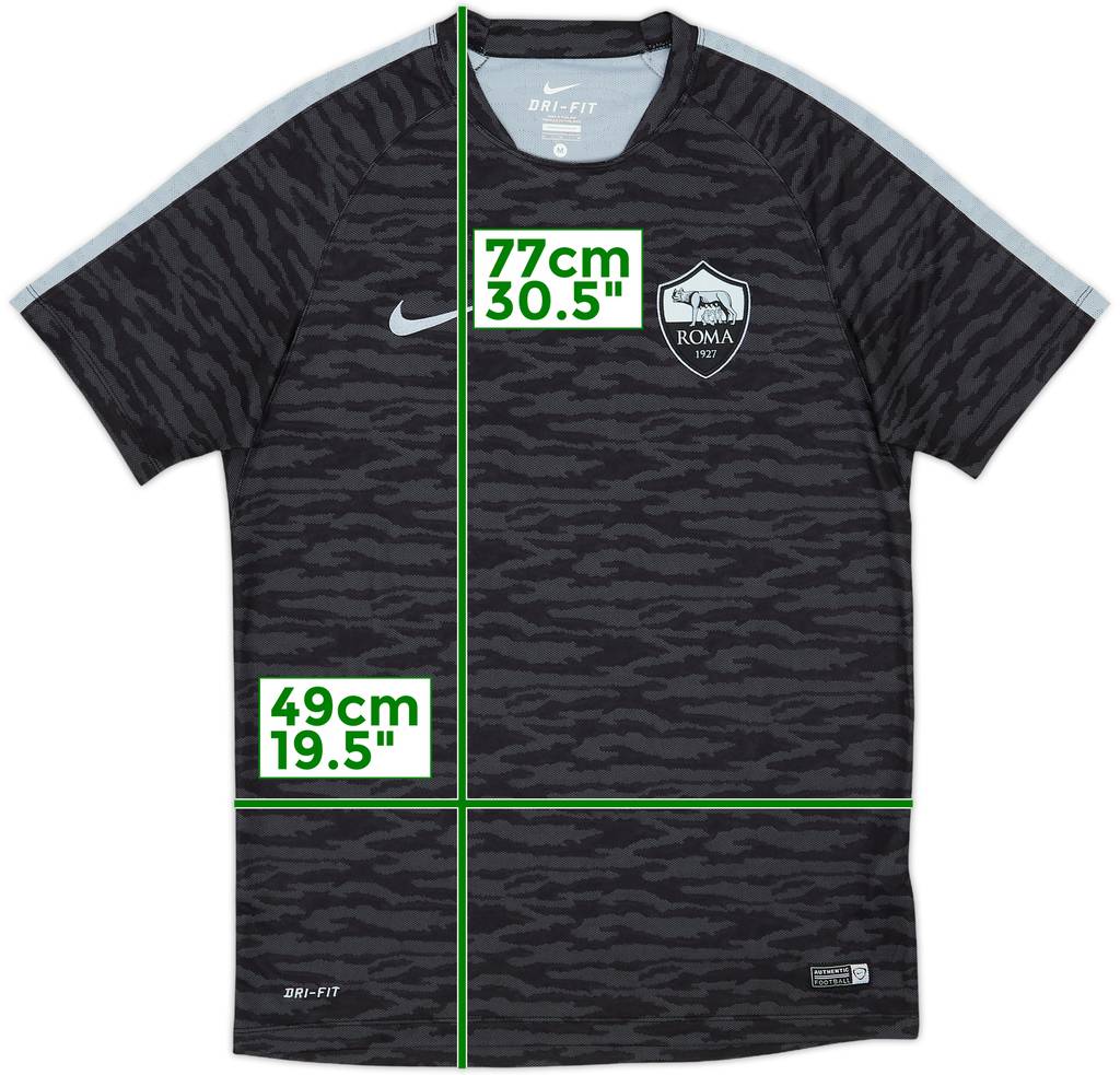 2015-16 Roma Nike Training Shirt - 10/10 - (M)