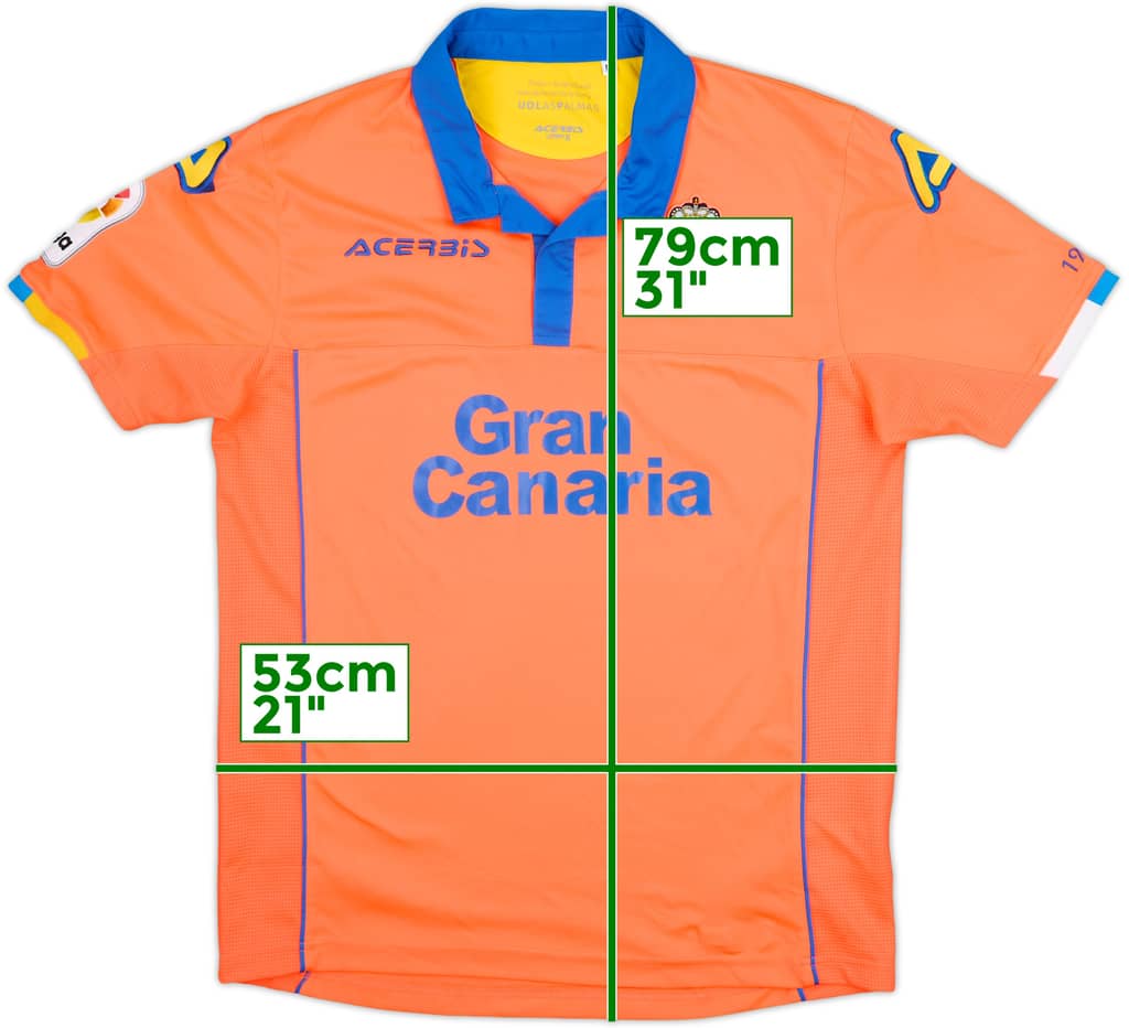 2016-17 Las Palmas Away Shirt - 8/10 - (L)