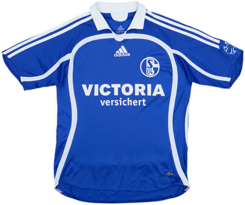2006-07 Schalke Home Shirt - 8/10 - (Women's L)