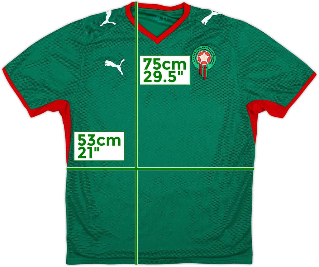 2008-09 Morocco Home Shirt - 8/10 - (XL)