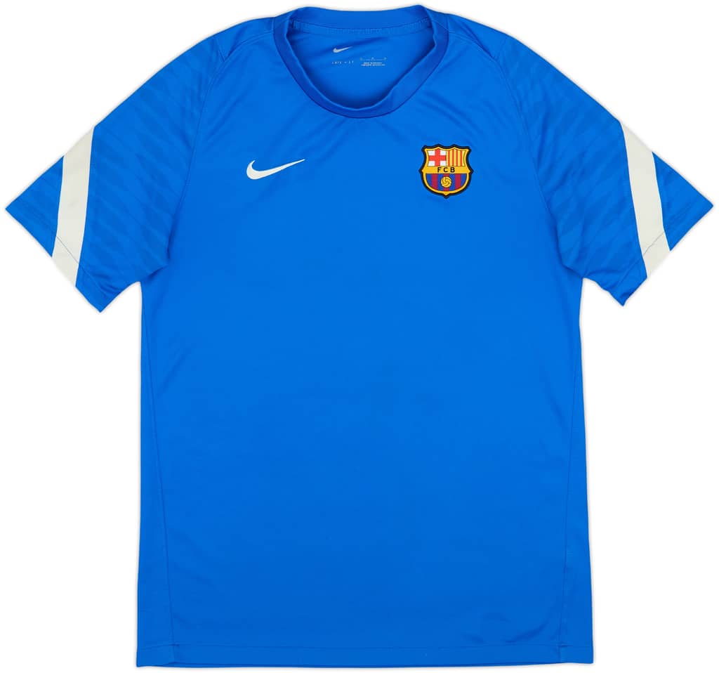 2021-22 Barcelona Nike Training Shirt - 9/10 - (M)