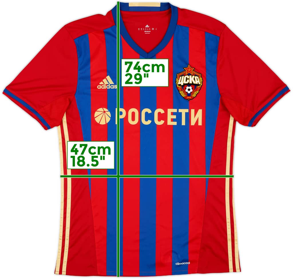 2016-17 CSKA Moscow Home Shirt - 10/10 - (M)