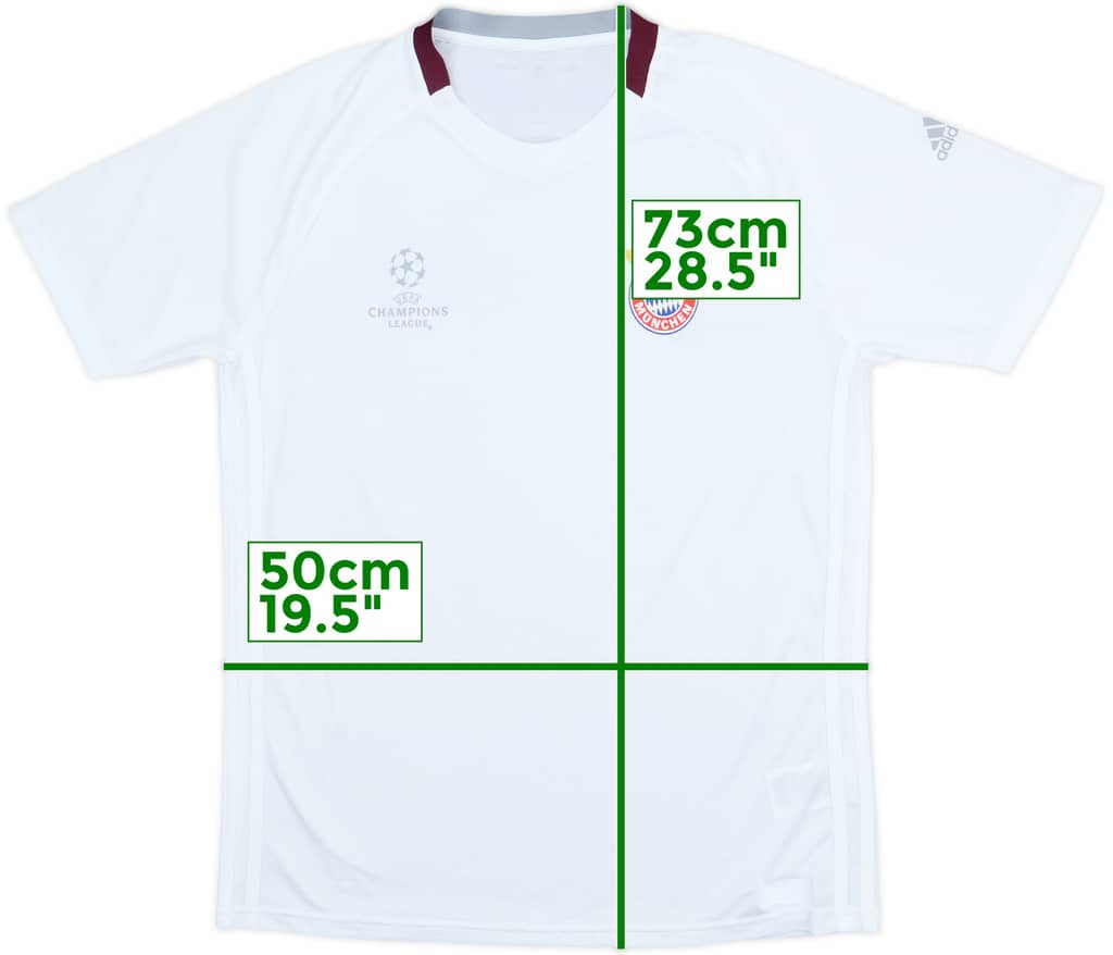 2016-17 Bayern Munich adidas CL Training Shirt - 8/10 - (M)