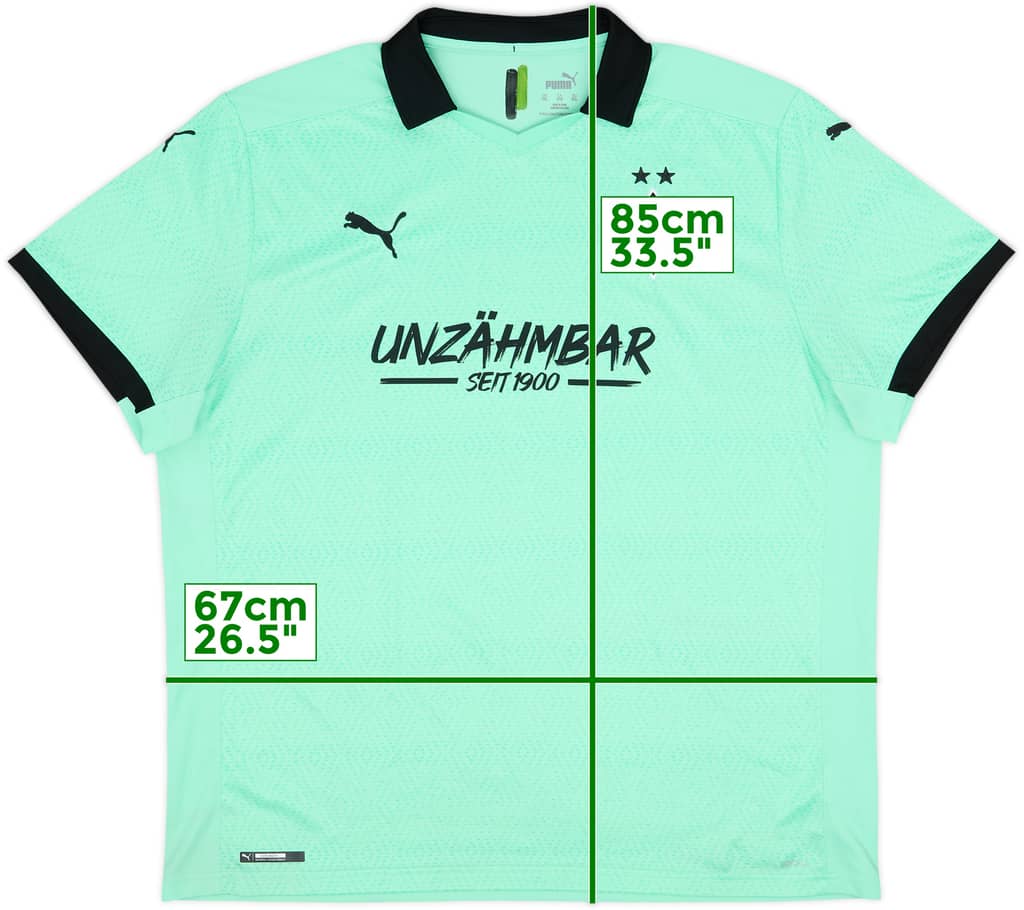 2020-21 Borussia Monchengladbach Special Edition Third Shirt - 9/10 - (3XL)