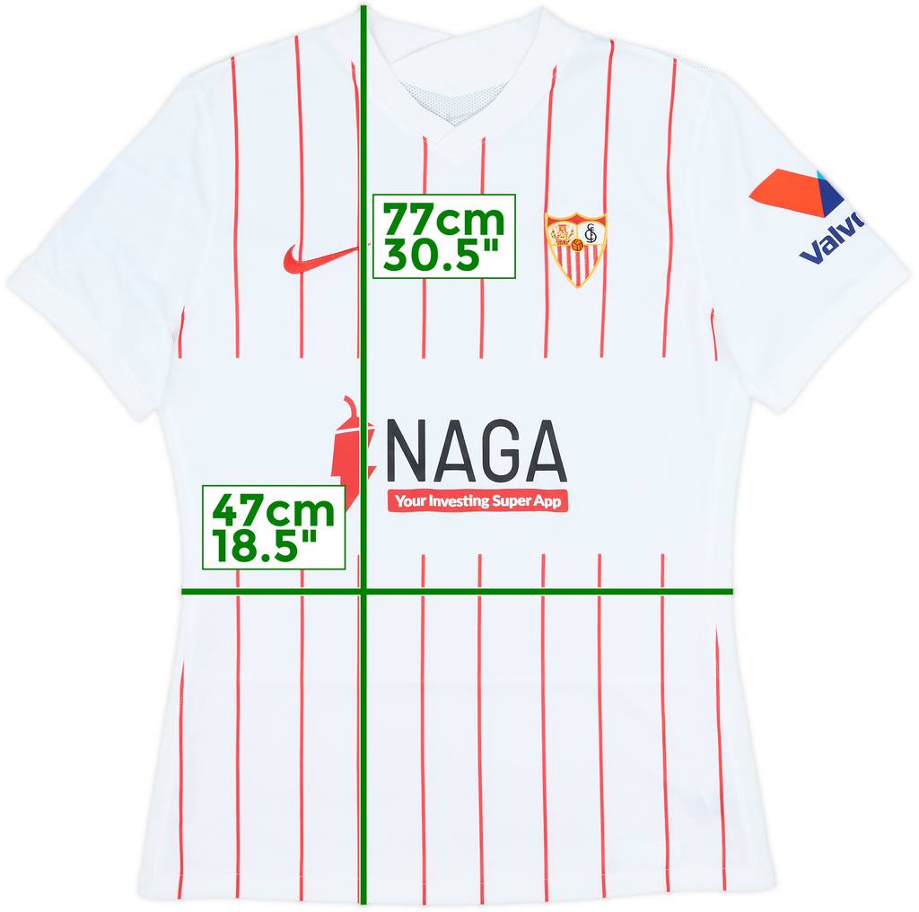 2021-22 Sevilla Home Shirt - 10/10 - (L)