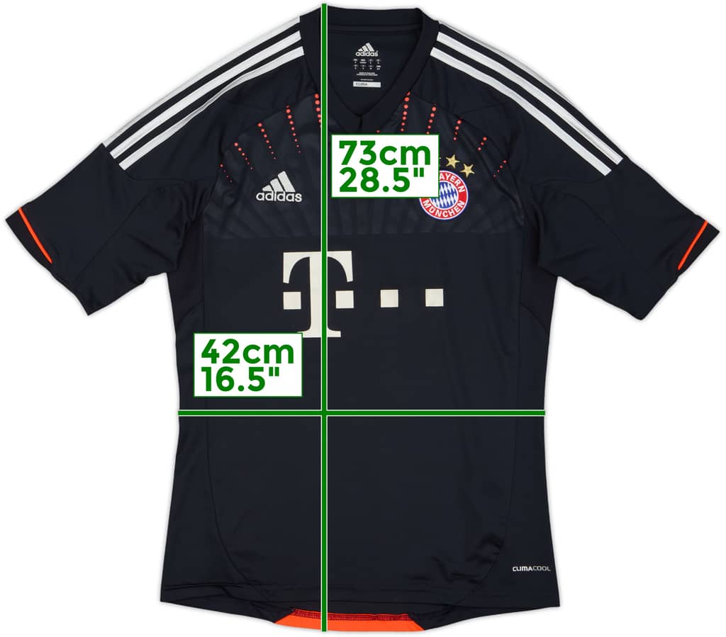 2012-13 Bayern Munich Third Shirt - 8/10 - (S)