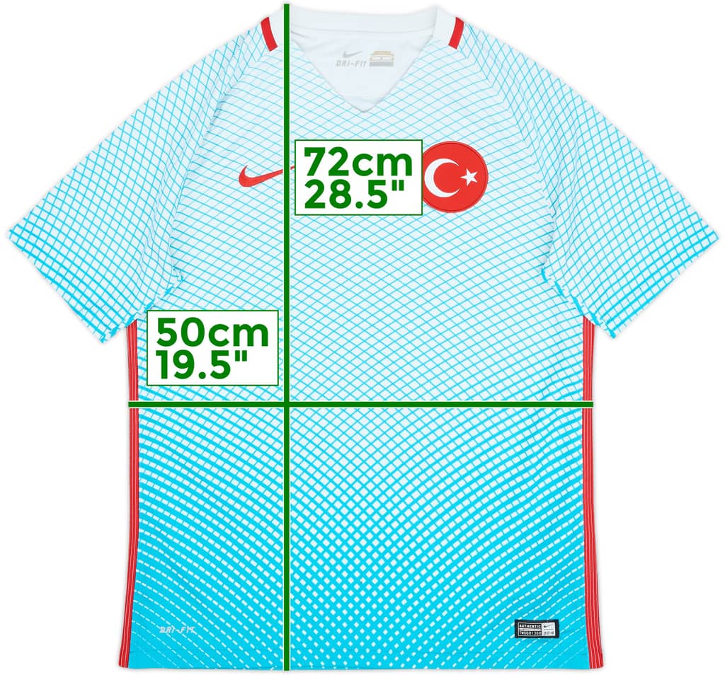 2016-17 Turkey Away Shirt - 9/10 - (M)