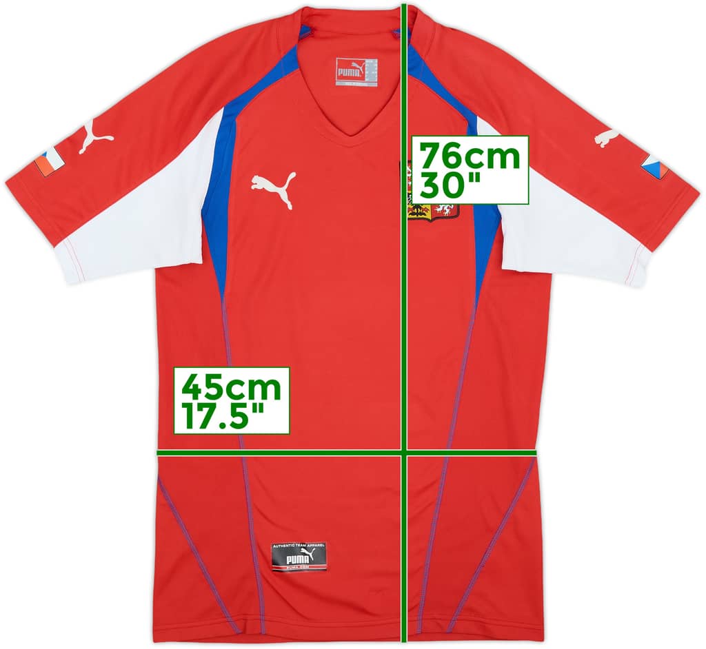 2004-05 Czech Republic Home Shirt - 6/10 - (S)