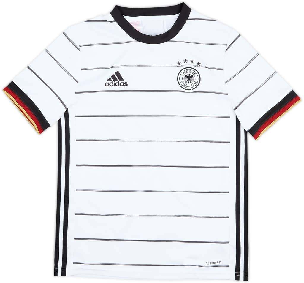 2020-21 Germany Home Shirt - 8/10 - (L.Boys)