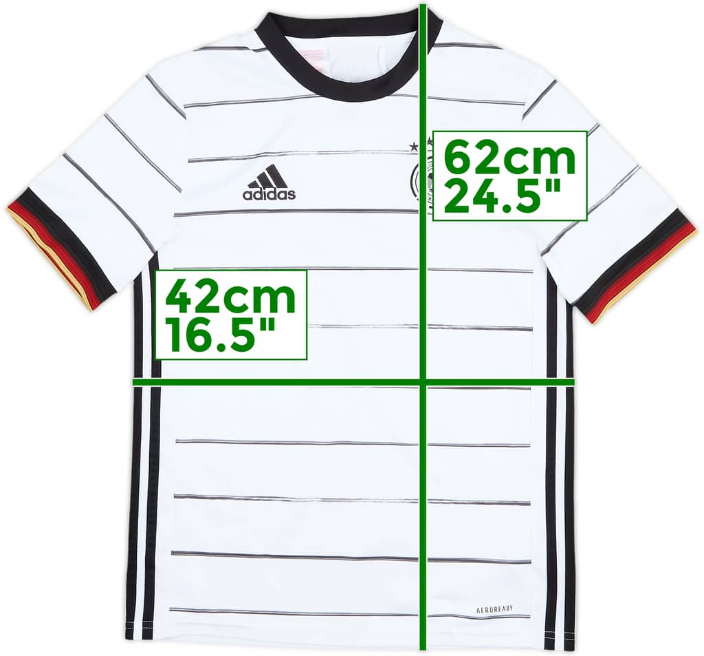 2020-21 Germany Home Shirt - 8/10 - (L.Boys)
