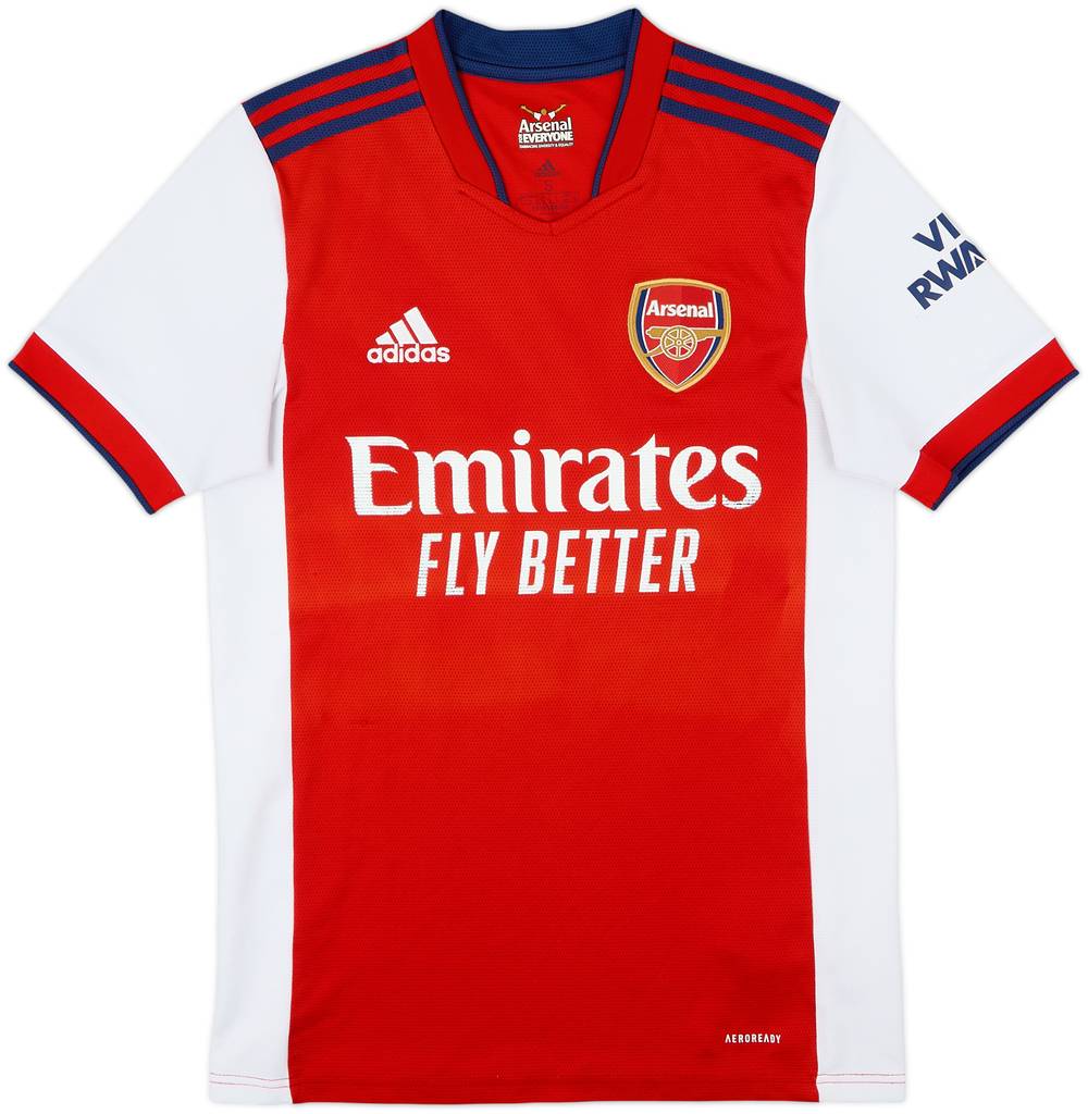 2021-22 Arsenal Home Shirt - 5/10 - (S)