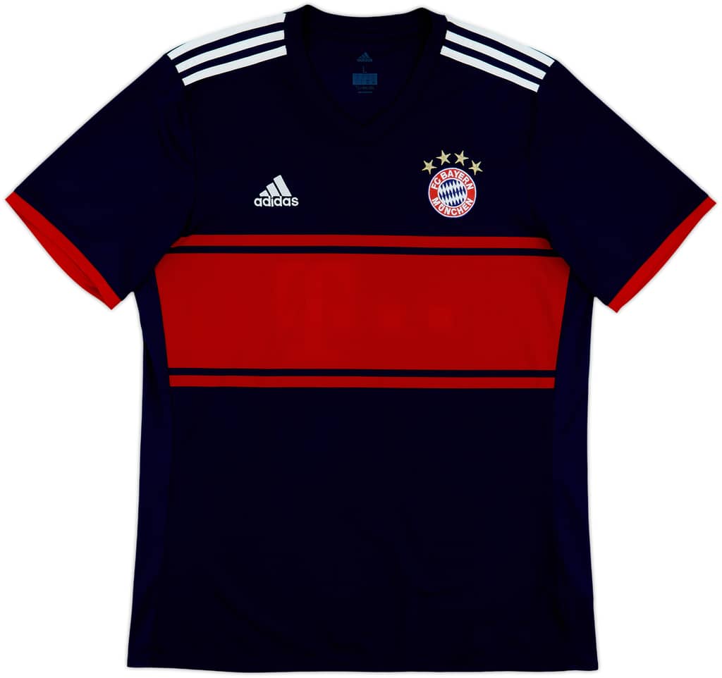 2017-18 Bayern Munich Away Shirt - 4/10 - (L)