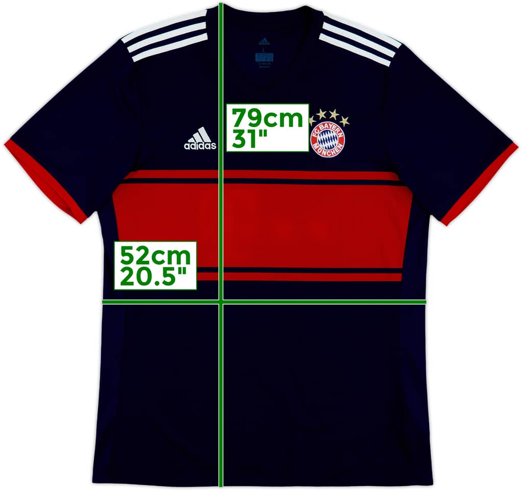 2017-18 Bayern Munich Away Shirt - 4/10 - (L)