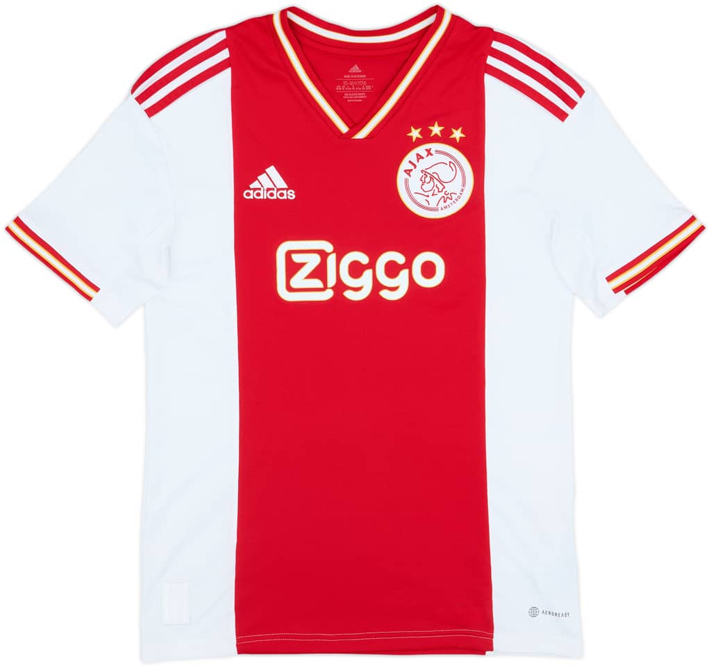 2022-23 Ajax Home Shirt - 9/10 - (XL.Boys)