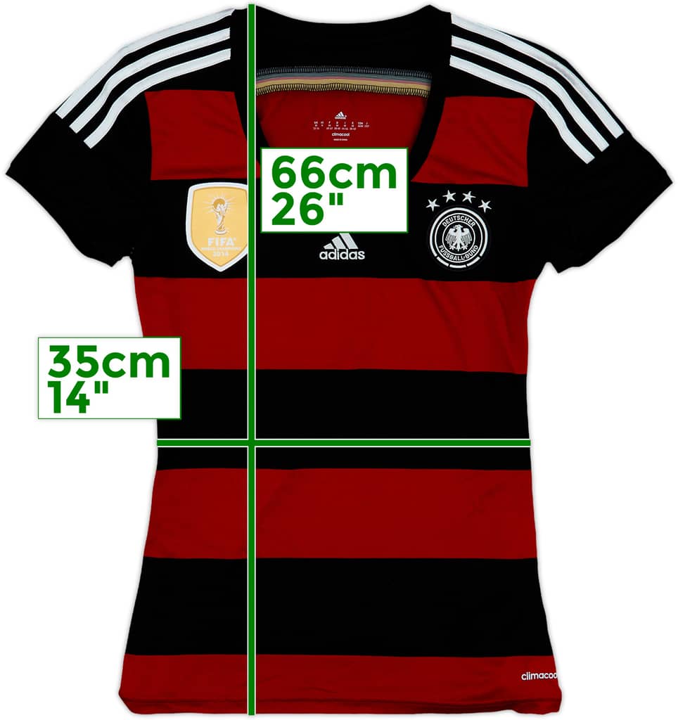 2014-15 Germany Away Shirt - 8/10 - (Women's M)