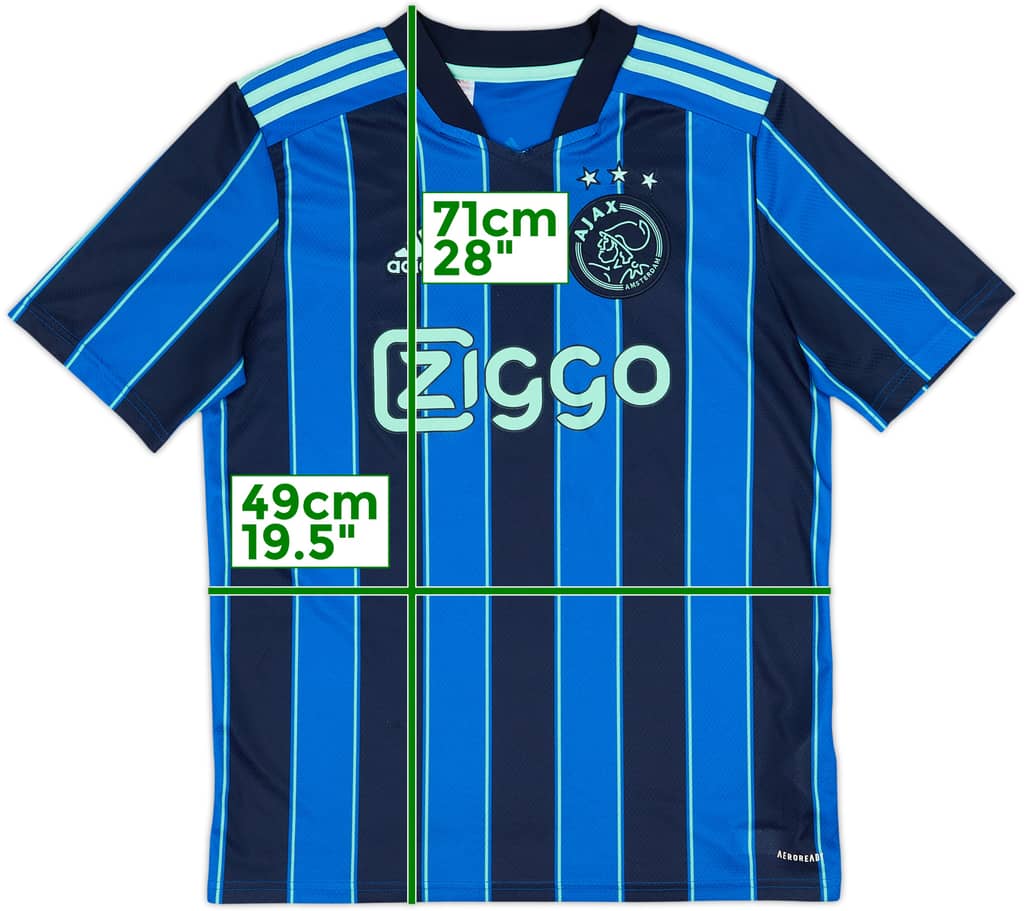 2021-22 Ajax Away Shirt - 9/10 - (XL.Boys)