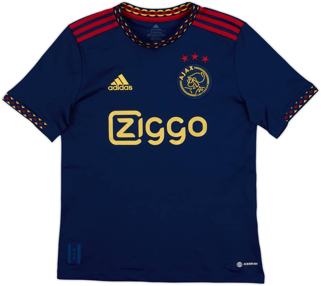 2022-23 Ajax Away Shirt - 9/10 - (L.Boys)