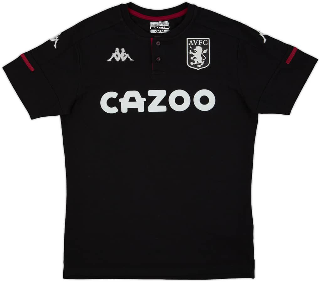 2020-21 Aston Villa Kappa Polo Shirt - 9/10 - (L)