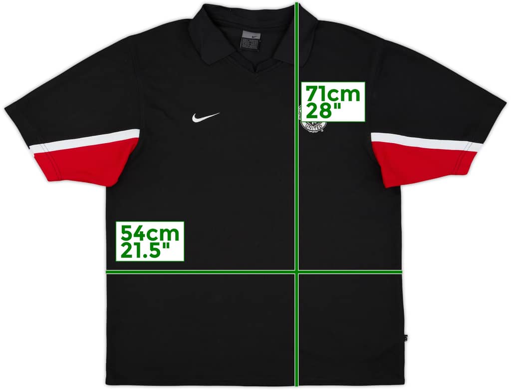 2003-04 Manchester United Nike Training Shirt - 6/10 - (M)