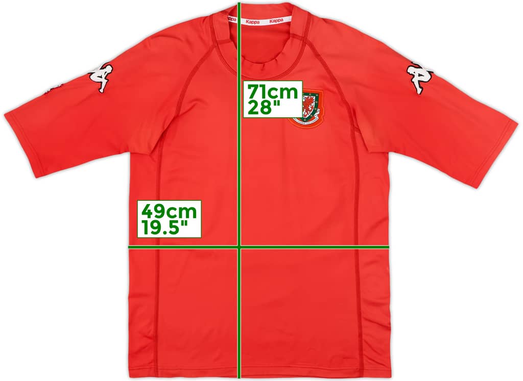 2000-01 Wales Home Shirt - 6/10 - (L)