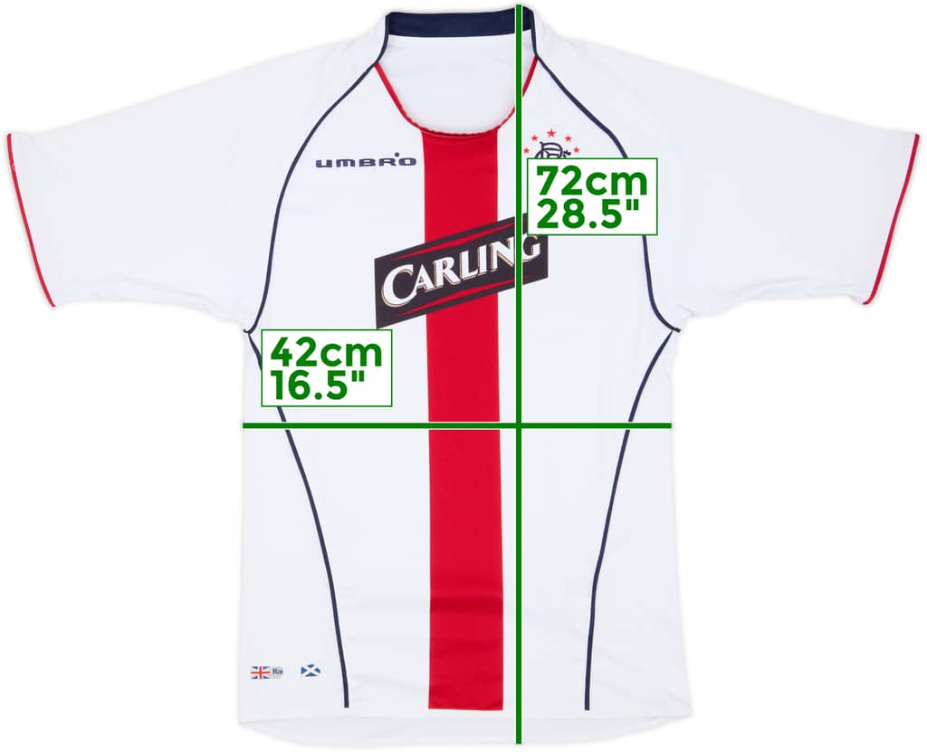 2005-06 Rangers Away Shirt - 7/10 - (L.Boys)