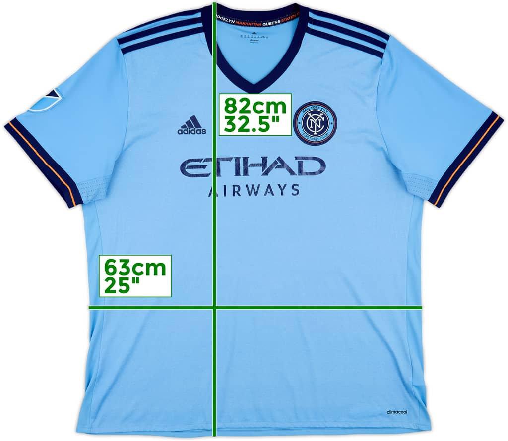 2017-18 New York City Home Shirt - 5/10 - (XXL)