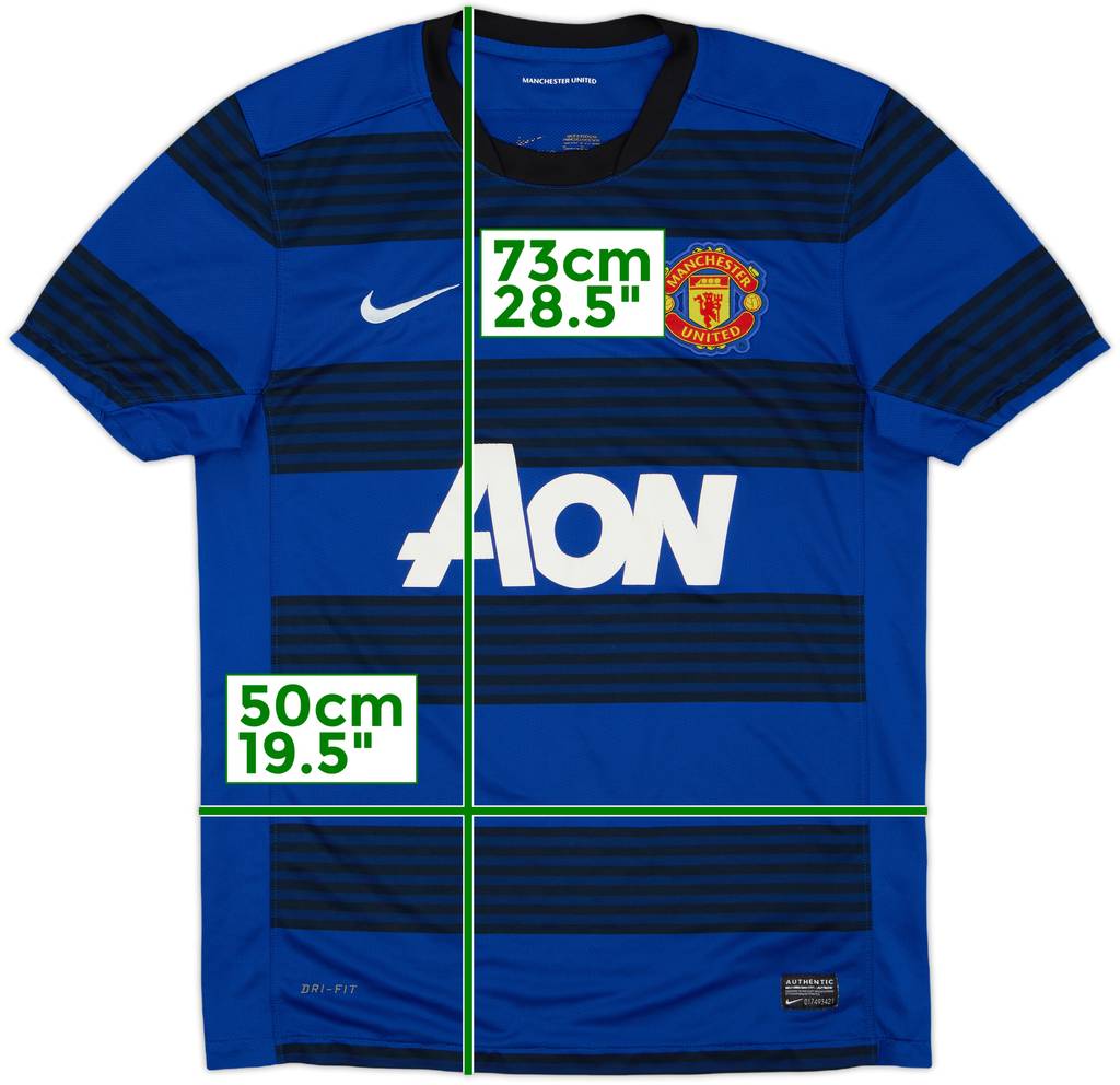 2011-13 Manchester United Away Shirt - 7/10 - (Women's M)