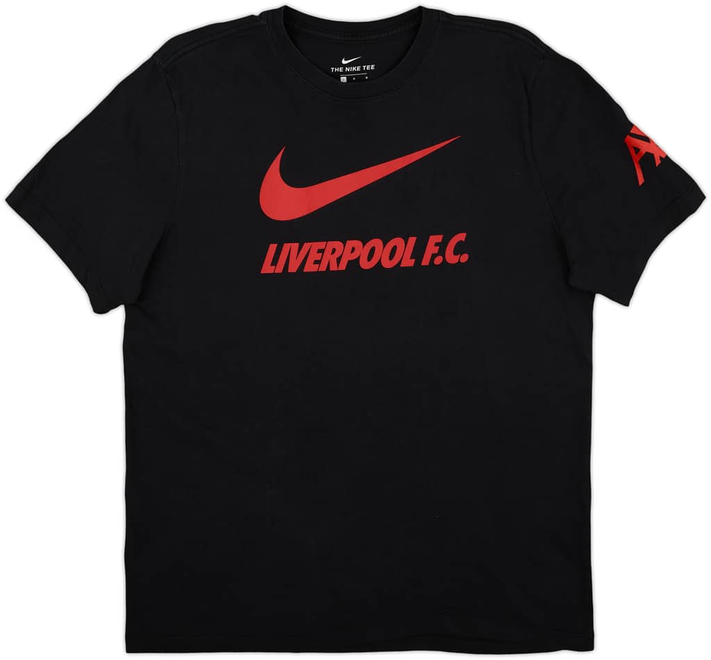 2020-21 Liverpool Nike Cotton Tee - 8/10 - (L)
