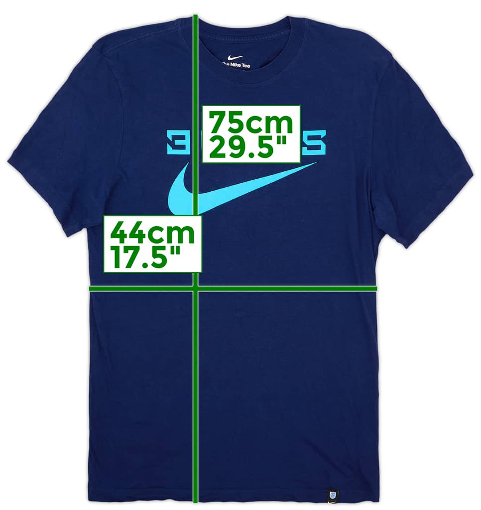 2022-23 England Nike Cotton Tee - 9/10 - (M)