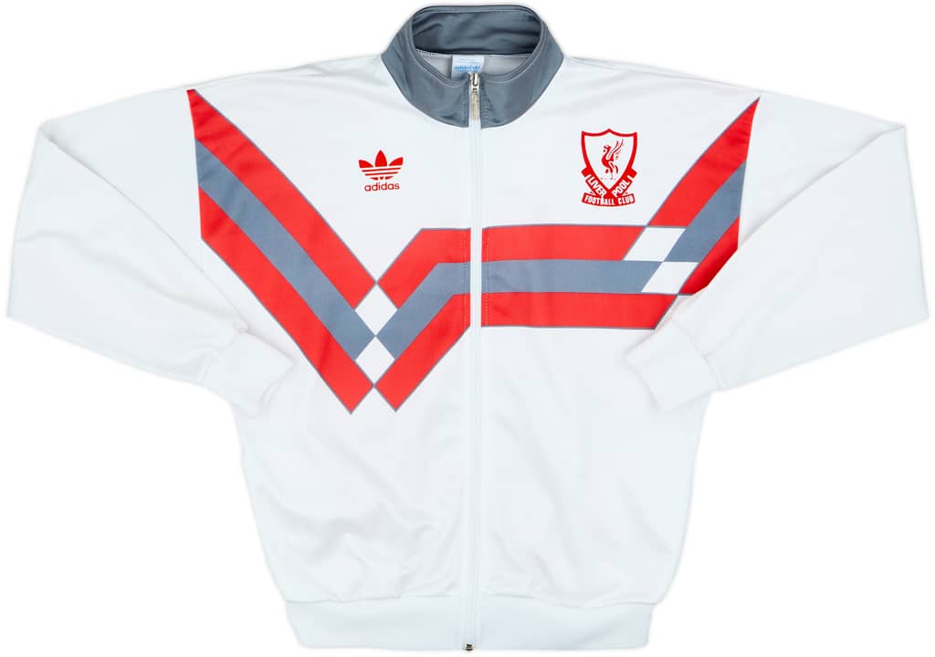 1989-90 Liverpool adidas Track Jacket - 7/10 - (S)