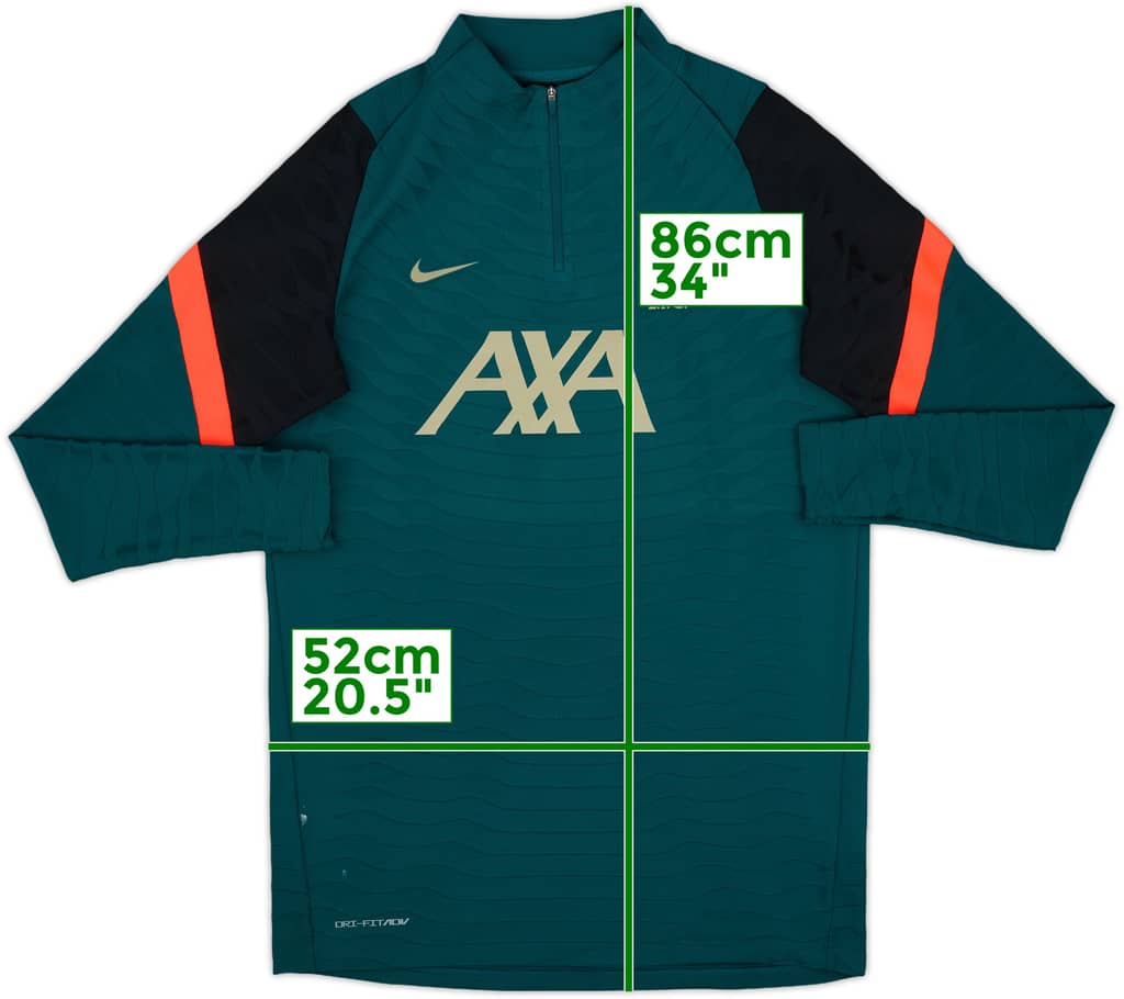 2022-23 Liverpool Nike Dri-Fit ADV 1/4 Zip Drill Top - 7/10 - (L)