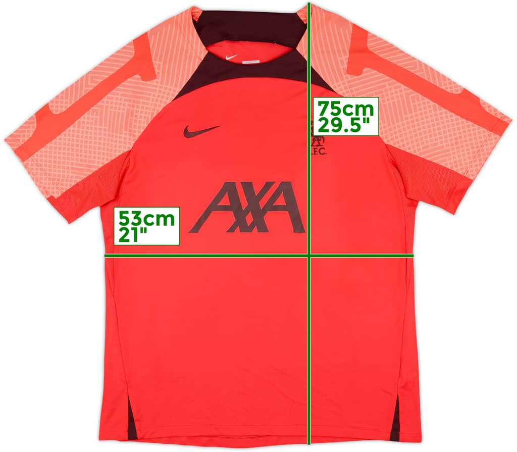 2022-23 Liverpool Nike Training Shirt - 9/10 - (XL)