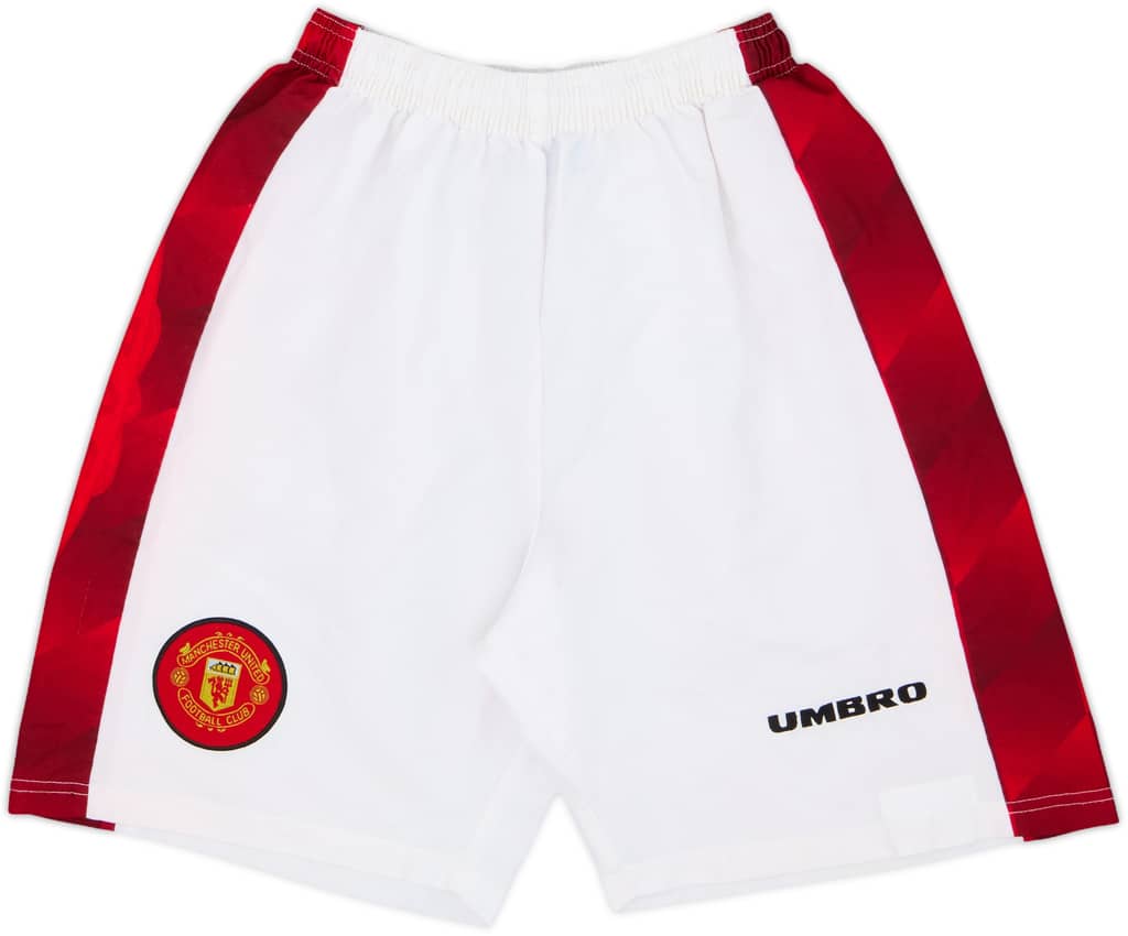 1996-98 Manchester United Home Shorts - 9/10 - (S)