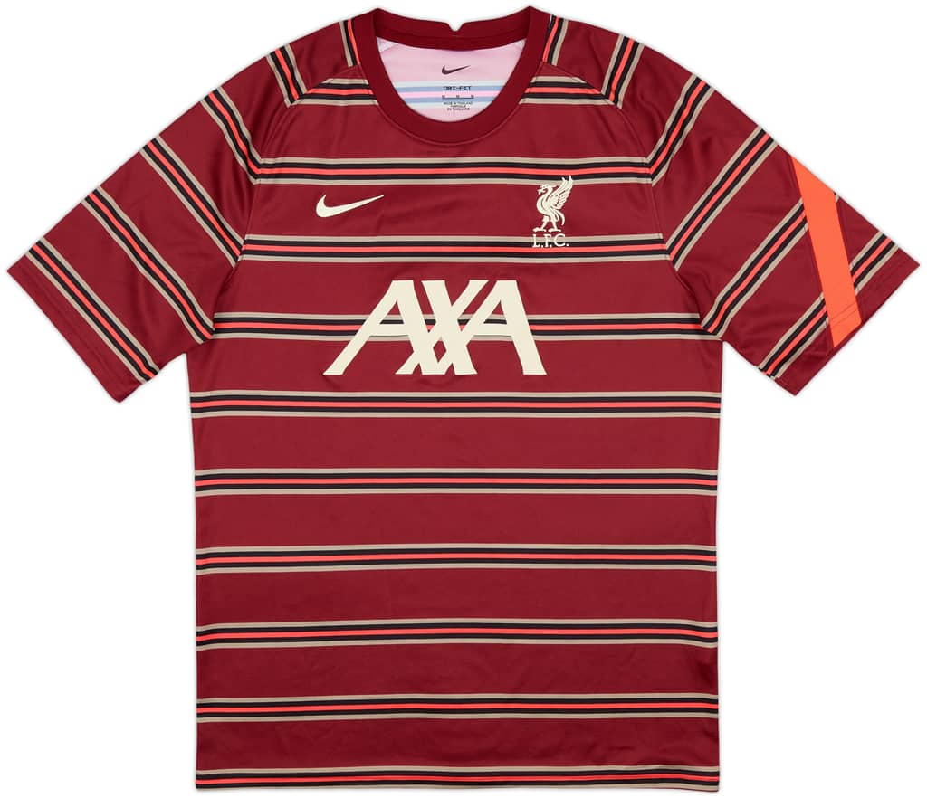 2021-22 Liverpool Nike Training Shirt - 9/10 - (M)