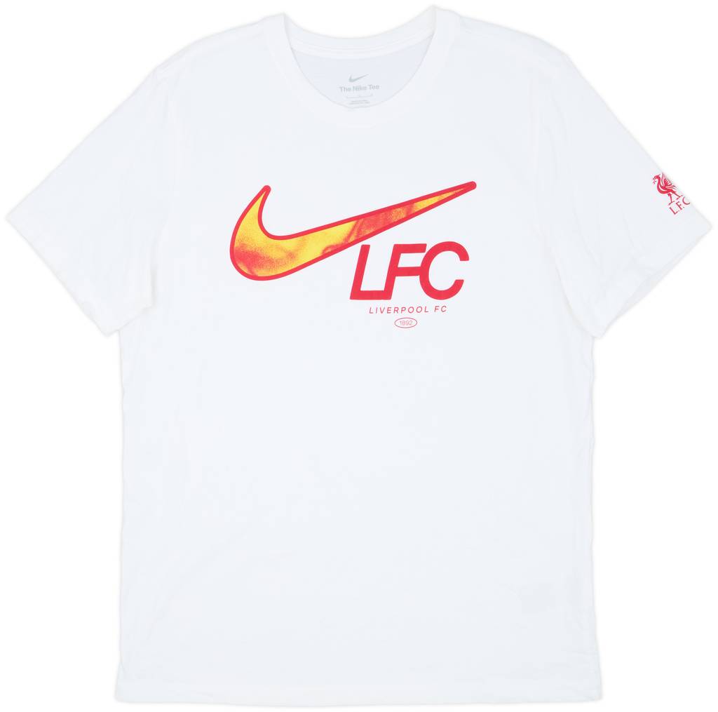 2024-25 Liverpool Nike Cotton Tee - 9/10 - (L)