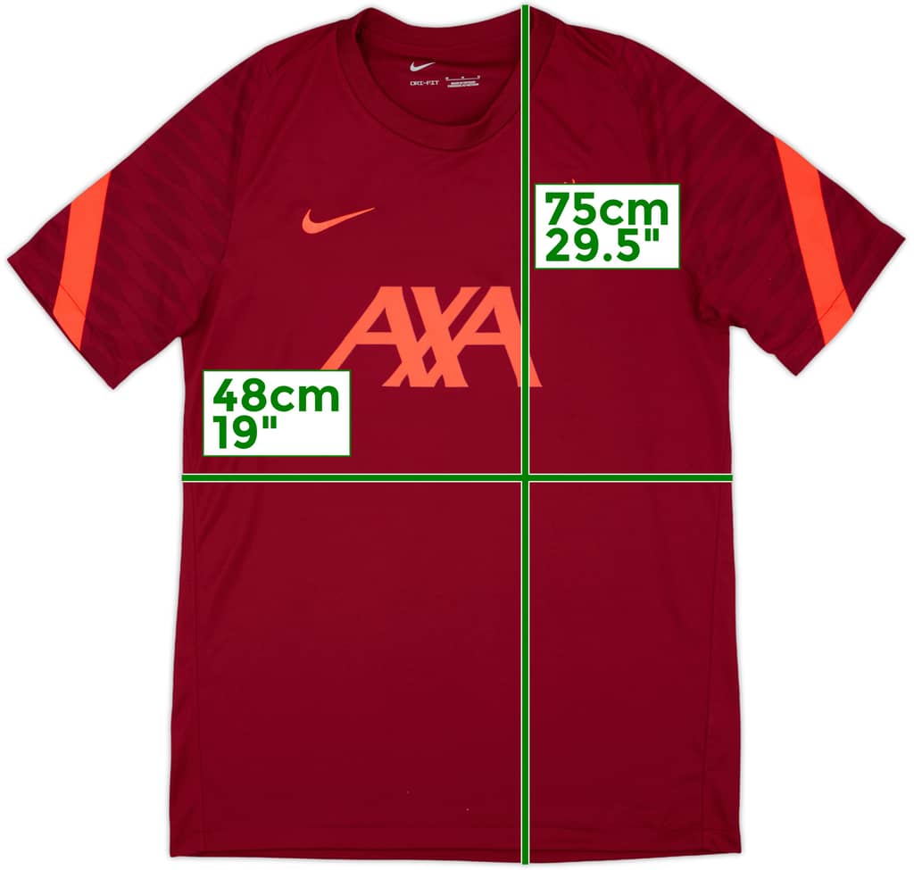 2021-22 Liverpool Nike Training Shirt - 9/10 - (M)