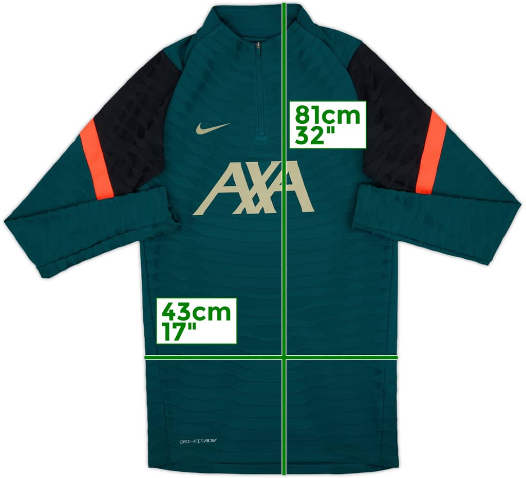 2022-23 Liverpool Nike Dri-Fit ADV 1/4 Zip Drill Top - 10/10 - (S)