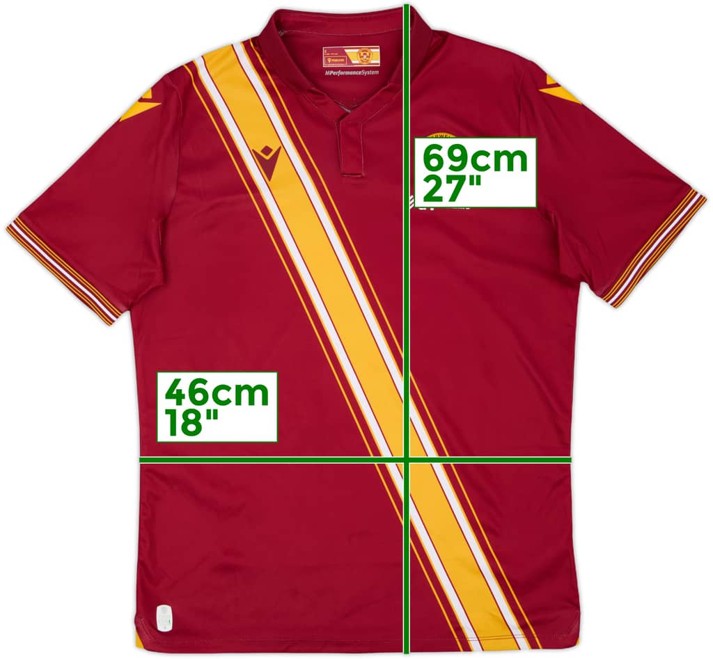 2023-24 Motherwell Away Shirt - 8/10 - (S)