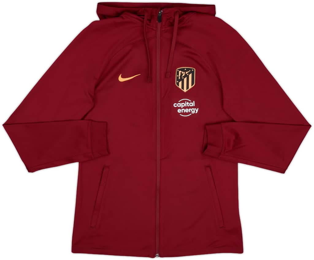 2022-23 Atletico Madrid adidas Hooded Track Jacket - 10/10 - (S)