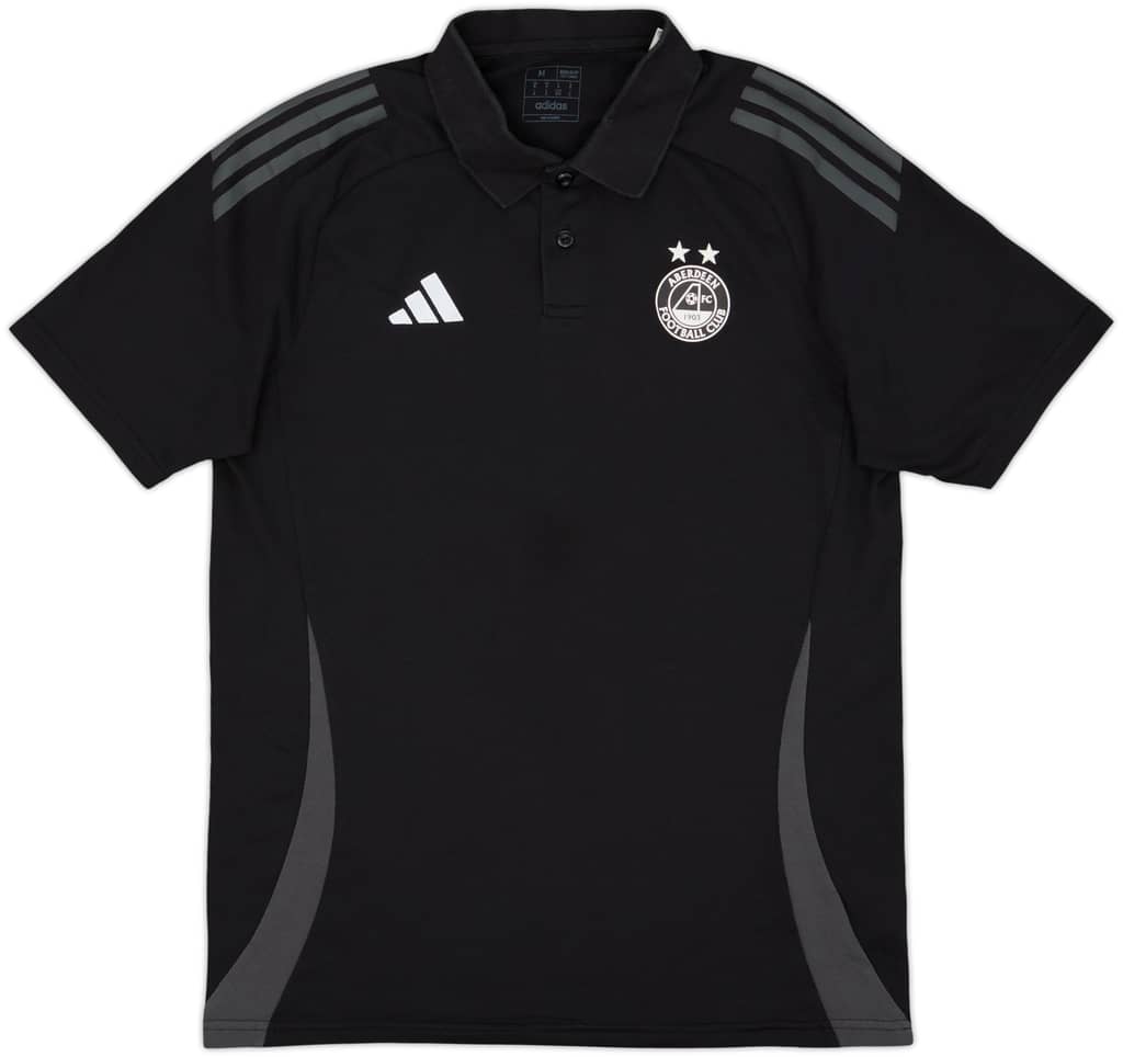 2024-25 Aberdeen adidas Polo Shirt - 8/10 - (M)