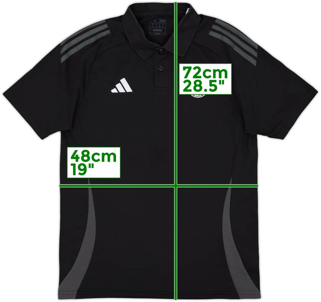 2024-25 Aberdeen adidas Polo Shirt - 8/10 - (M)