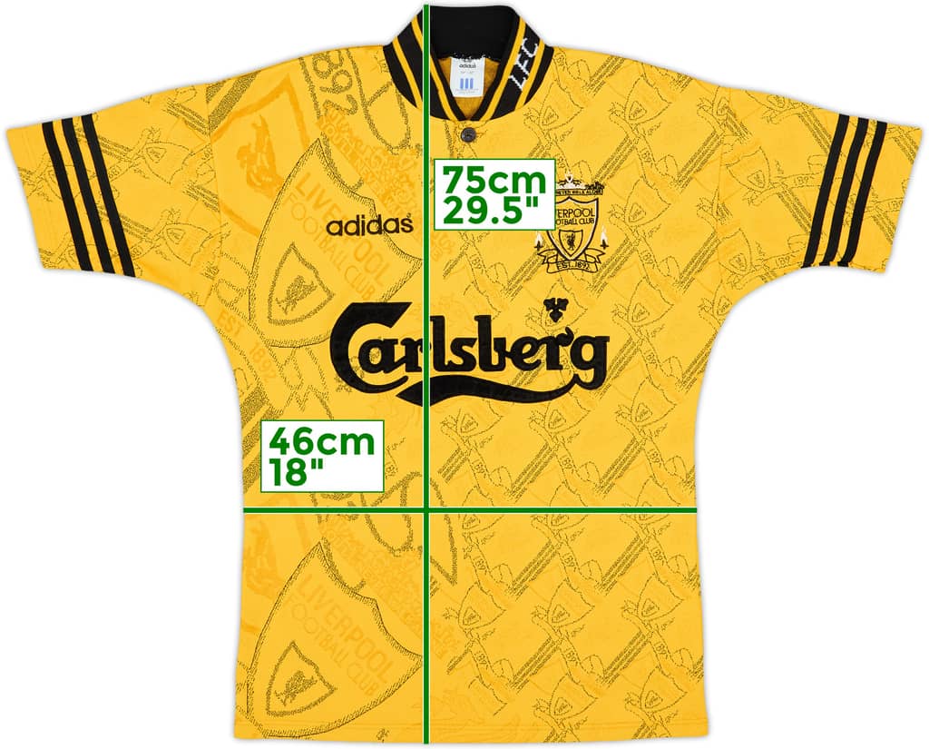 1994-96 Liverpool Third Shirt - 8/10 - (S)