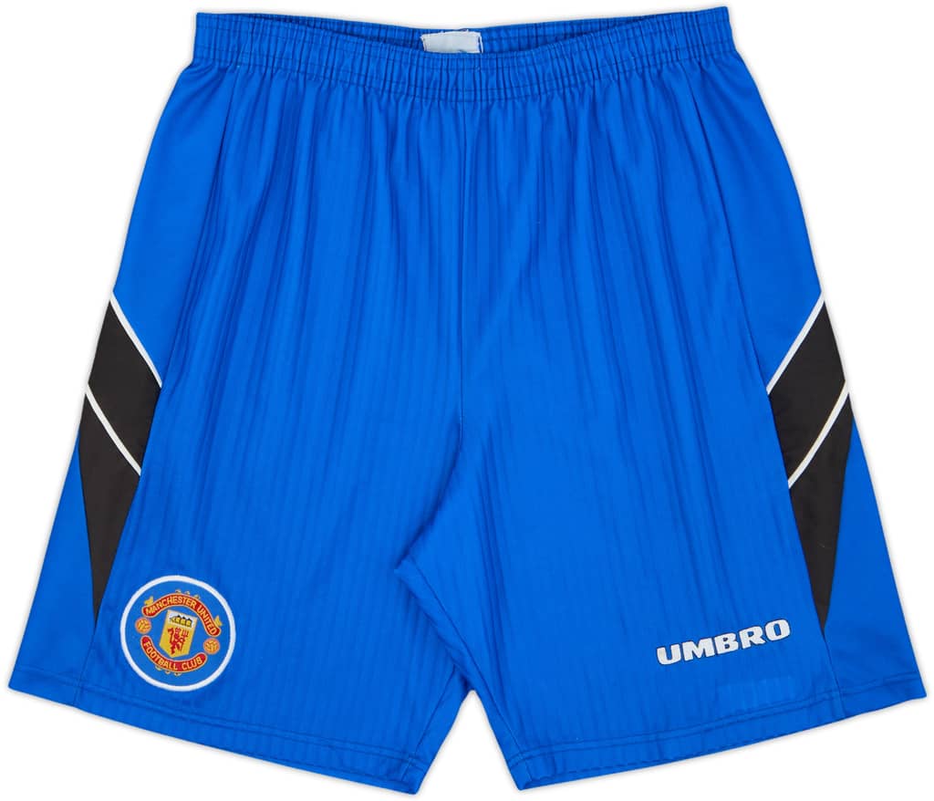 1996-98 Manchester United Third Shorts - 8/10 - (XL.Boys)
