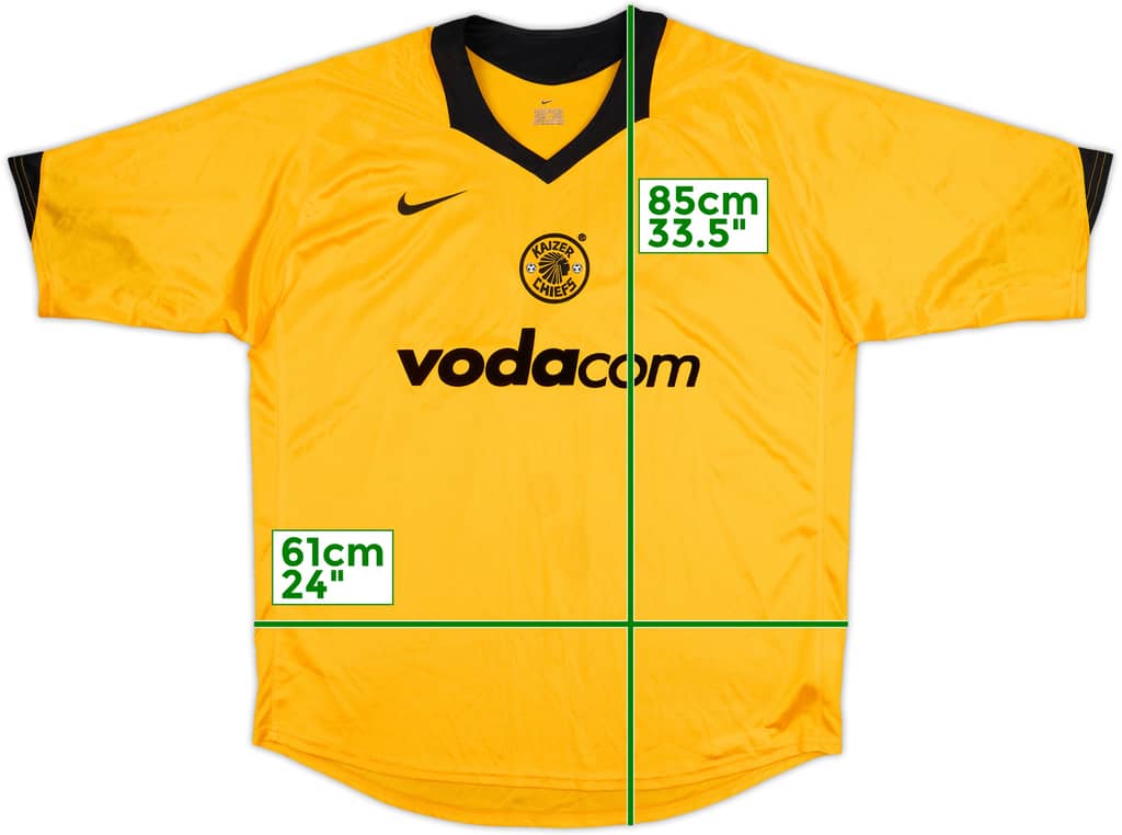 2004-05 Kaizer Chiefs Home Shirt - 8/10 - (XL)