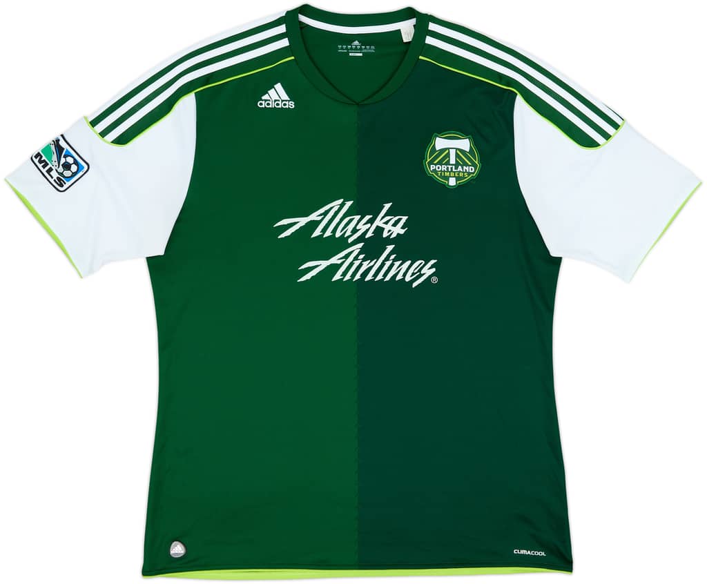 2011-12 Portland Timbers Home Shirt - 9/10 - (XL)
