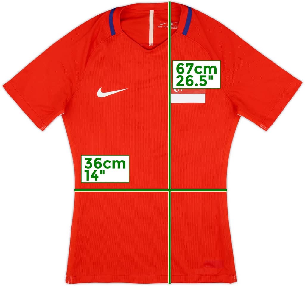 2016 Singapore Player Issue Home Shirt - 8/10 - (S)