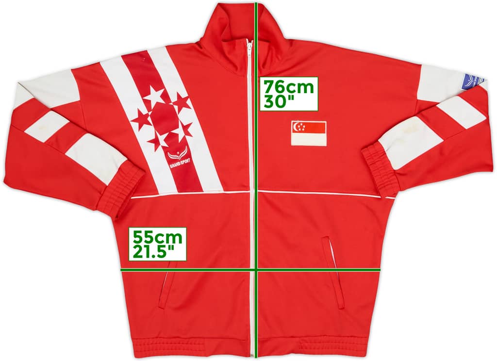 1998-00 Singapore Grand Sport Track Jacket - 6/10 - (M)