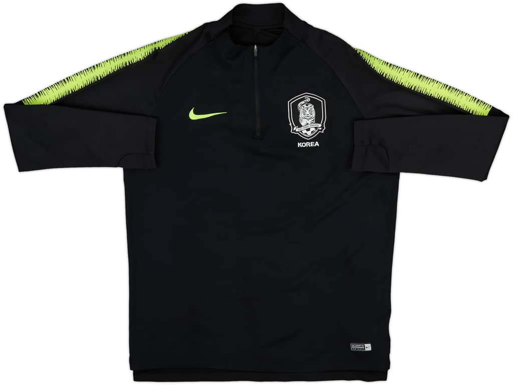 2018-19 South Korea Nike 1/4 Zip Drill Top - 8/10 - (XL)